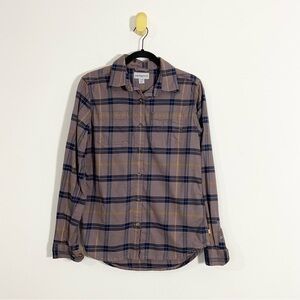 Carhartt Plaid Long Sleeve Button Down Shirt